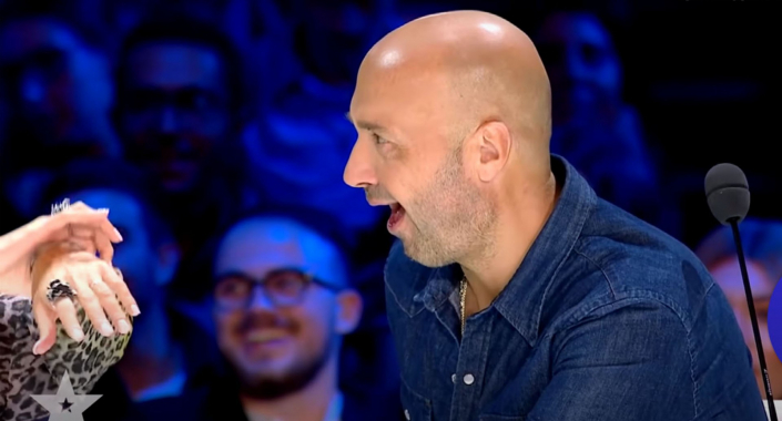 The magician from Stuttgart at the Italian Talent Show
